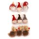 thumbnail image 1 of Q5 Clips de madera para decoración de alce, gnomo sueco de Navidad, bricolaje, papel fotográfico, ropa, abrazaderas para postales, 9 Uds., 1 of 1