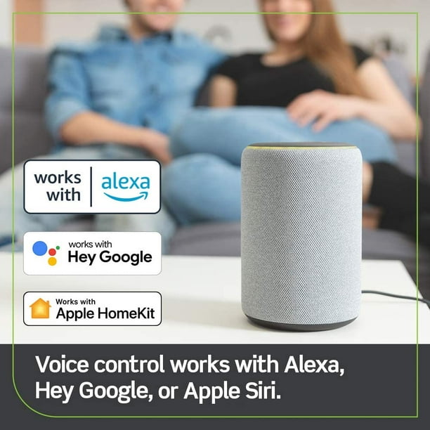 Homekit – interrupteur tactile intelligent à 4 boutons, Standard US,  domotique, application, télécommande vocale par Google Assistant Alexa  Apple Siri