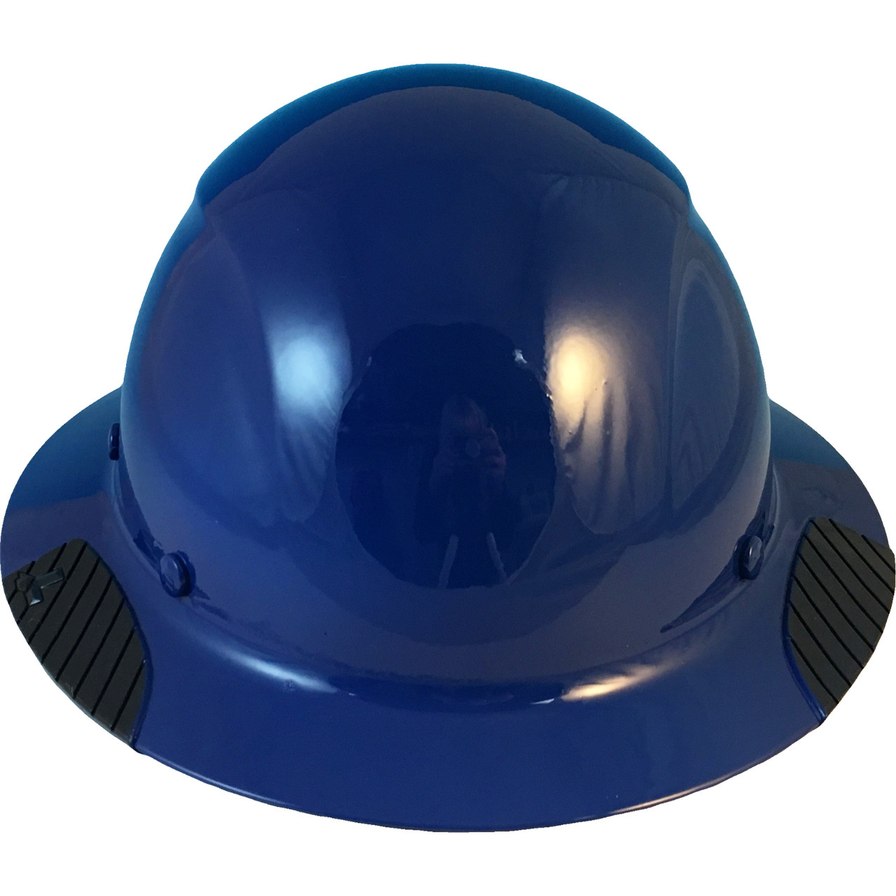 DAX Fiberglass Composite Hard Hat - Full Brim Royal Blue