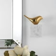 thumbnail image 3 of Uttermost Flying Brass and Marble Solo Bird Wall Decor in Brass/White, 3 of 6