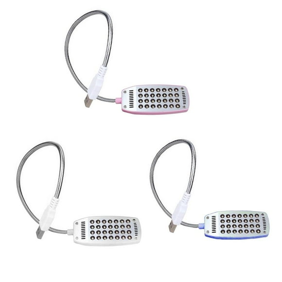 New Super Bright Laptop Light 28 LED USB Light Flexible Computer Lamp Portable Desk Reading Lamp Universal Computer Accessories