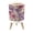 Color 1, variant on Small Trash Can with Lid dark brown marble stone white spots 1.8 Gallon Dog Proof Trash Can Round Garbage Can Waste Bin Wastebasket for Bathroom Bedroom Living Room