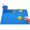 thumbnail image 1 of Tablero de dibujo de silicona para niños, accesorio creativo de graffiti, antiadherente, impermeable, resistente al calor, fácil de limpiar, 17x15 pulgadas, 1 of 5