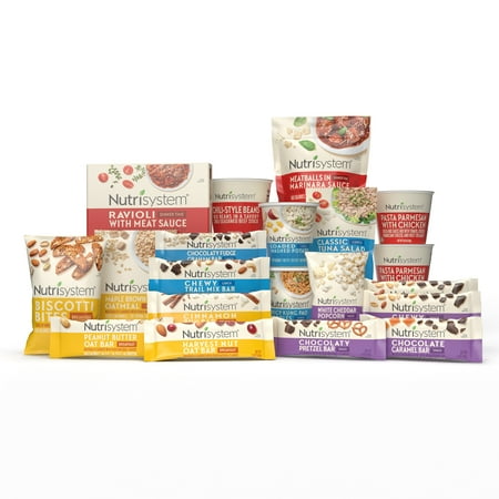 Nutrisystem Kickstart Protein-Powered 5-Day Weight Loss Variety Kit, 20 Packaged Meals (Shelf-stable)