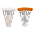 thumbnail image 3 of Cosmetics Brush Kit Makeup Application Professional Makeup White 15.2x4.5cm 14Pcs, 3 of 3
