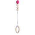 thumbnail image 3 of 2x Soportes Para Chupete De Bebé Con De Madera Clips Para Chupete Cadenas Para Chupete Sunnimix Juguetes de cadena de chupete infantil, 3 of 8