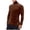 a-Coffee10823, variant on Mens Slim Fit Turtleneck Long Sleeve Sweater Solid Color Stretch Side Slit Detail Casual Base Top For Daily Wear Layering Red XL