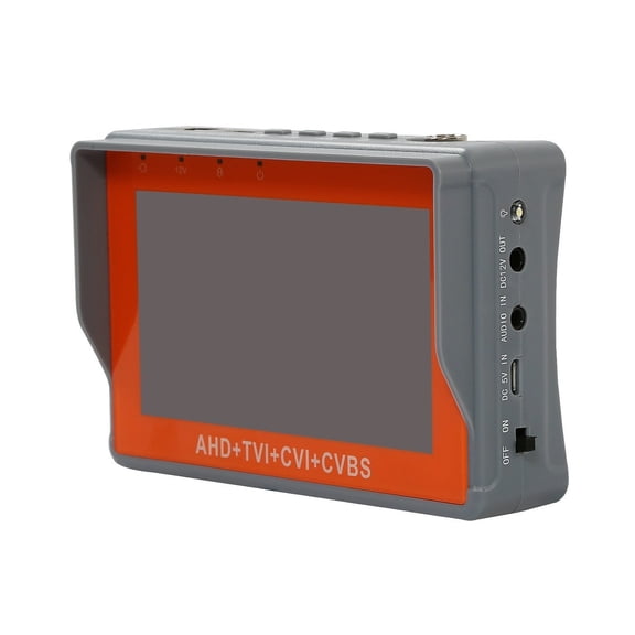 4.3 Inch 4 In 1 CCTV Monitor Tester, Coaxial Analog, TVI, CVI, AHD,HD Display Video Monitor,DC12V Output ,Cable Testing