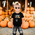 thumbnail image 5 of Olive Loves Apple 6th Birthday Rocket Astronaut Themed T-Shirts with Moon Balloon and Planets for Boys and Girls Black Shirt Youth Large, 5 of 6