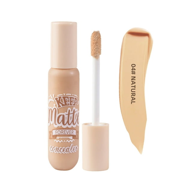 SIfdSeng Concealer Full Coverage Lightweight 6 Shades Under Eye Liquid Concealer for Dark Circles Long Lasting Highlights Color Corrects 8Ml Infallible Foundation