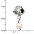 thumbnail image 2 of Fancy Bead White Sterling Silver Dangle Pearl Freshwater 22.73 mm 9.09, 2 of 2