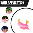 thumbnail image 3 of unbranded Figurita Decorativa Fluorescente Marina Rosa En Plástico Para Paisaje De Acuario, 3 of 6