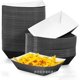 thumbnail image 1 of 60pcs Boat Shaped Plates: Disposable Nacho Trays Paper Boat For Tacos Concession Easter Graduation Birthday Party Supplies, 1 of 3