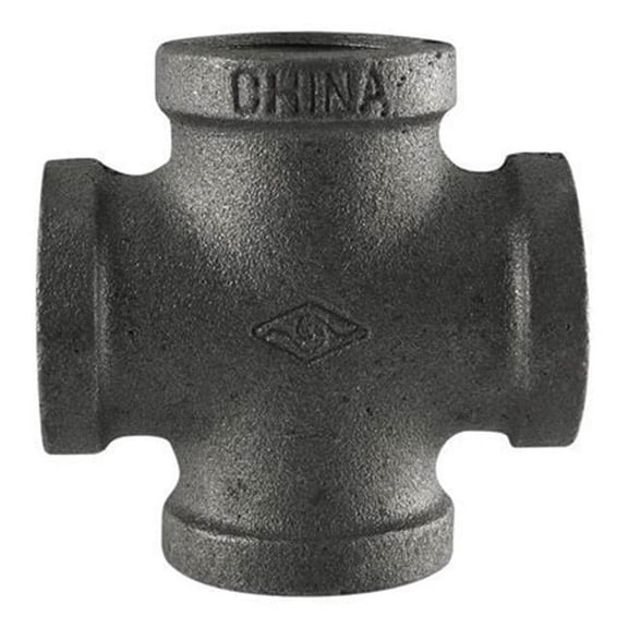STZ 310 CR-34 0.75 in. Black Cross Fitting