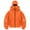 Orange, variant on TTUHYWXI Christmas Balaclava Hoodie Zipper Winter Hoodies for Men Women Trendy Double Layer Hooded Sweatshirt Fleece Zip Jacket (Light Gray, XL)