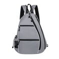 thumbnail image 2 of Meileang Pickleball Bag Tennis Badminton Racket Backpack Adjustable Sling Shoulder Sports Bag Pickleball Backpack with Water Bottle Holder, 2 of 8