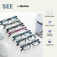 thumbnail image 4 of OPULIZE Unisex's Blue Light Reading Glasses 2 Pack, 4 of 6