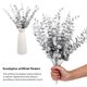 thumbnail image 3 of CIMAXIC 20Ud Follaje Artificial De Con Aspecto En Color Plata Para Decoraciones Versátiles, 3 of 6