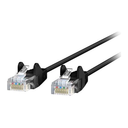 UPC: 0745883805266 | Belkin CE001B05-BLK-S 5 ft. Cat 6 Black 28 AWG UTP Snagless Patch Network Cable