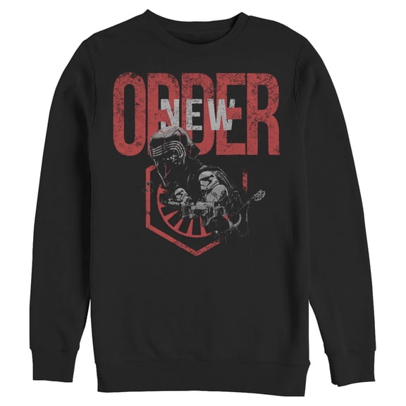 Men's Star Wars: The Rise of Skywalker New Order Sweatshirt Black Large