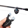thumbnail image 2 of UDIYO Electronic Fish Bite Sound Alarm LED Light Alert Bell Fishing Rod Clip-On, 2 of 5