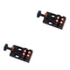 thumbnail image 1 of Eigraketly Plastic Electric Guitar Repairing Clip Handheld Moving Pre-drilled Professional Engraving Fixing Fixture Adjustable Clamp Negro 2piezas, 1 of 6