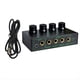 thumbnail image 1 of Amplificador de Audio Estéreo de 4 Canales y Bajo Ruido, Amplificador Profesional de Auriculares para Mezclador de Sonido, PC y Guitarra (Juego de 1), 1 of 5
