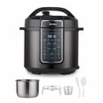 thumbnail image 1 of Midea 12-In-1 Electric Pressure Cooker 6 Quarts 12 Presets Multi-Functional Programmable Slow Cooker Rice Cooker Steamer Saut? Pan Yogurt Maker And More Stainless Steel, 1 of 1