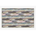 thumbnail image 3 of Deerlux Modern Living Room Area Rug with Nonslip Backing, Abstract Brushstrokes and Glitter Pattern, 3 of 7