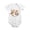 White, variant on Retro Pixel Sword Heart Gamepad_2 Baby Bodysuit, 100% Cotton Short Sleeve Snap Romper, 0-12 Months