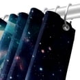 thumbnail image 5 of Nebula Waterproof Shower Curtain Set with Hook, Printed Design for Bathroom Decoration, 5 of 6