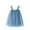 Light Blue, variant on vdgthytj Toddler Baby Girl Tulle Dress Cute Sleeveless Mesh Layered Princess Holiday Party Dress Summer Outfits