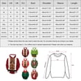 thumbnail image 3 of EHQJNJ Women's Hoodies Blanket Women 3D Funny and Cute Christmas Printed Long Sleeve Hoodie Sweatshirts Merry Christmas Long Sleeve Outfit Hoodie Pullover Couple Casual Sports Pocket Hooded Sweater, 3 of 3