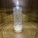 thumbnail image 2 of Velas Led de cristal de imitación, luz nocturna sin llama, luz de vela de proyección con patrón de rosa para el hogar, 2 of 5