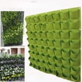 thumbnail image 1 of Bolsa de plantación de plantas, pared de plantas verde vertical, tela no tejida montada en la pared, fieltro, protección de pendientes, bolsa de tela de pared verde tridimensional, 1 of 2