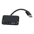 thumbnail image 5 of ONTEN Adaptador USB3.0 a VGA Transmisión rápida Disipación de calor eficiente 4 modos de visualización Convertidor de pantalla para OS X XP, 5 of 5
