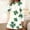 Green, variant on QUNYINEY Nightgowns for Women Plus Size Long Sleeve Cotton St Patricks Day House Dress Knee Length Comfy Crew Neck Women Sleepwear