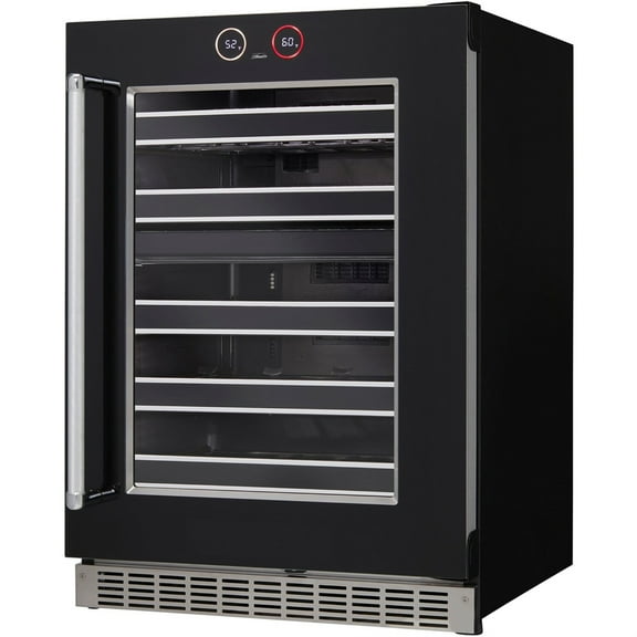 Silhouette Reserve 5 Cu. Ft. Wine Cooler Black/Gray (SRVWC050R)