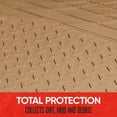 thumbnail image 5 of Motor Trend Heavy Duty Utility Cargo Liner Floor Mats for Car Truck SUV, Universal Trimmable to Fit, Foldable, Cargo & Trunk All Weather Protection, Beige (MT-786-BG), 5 of 8