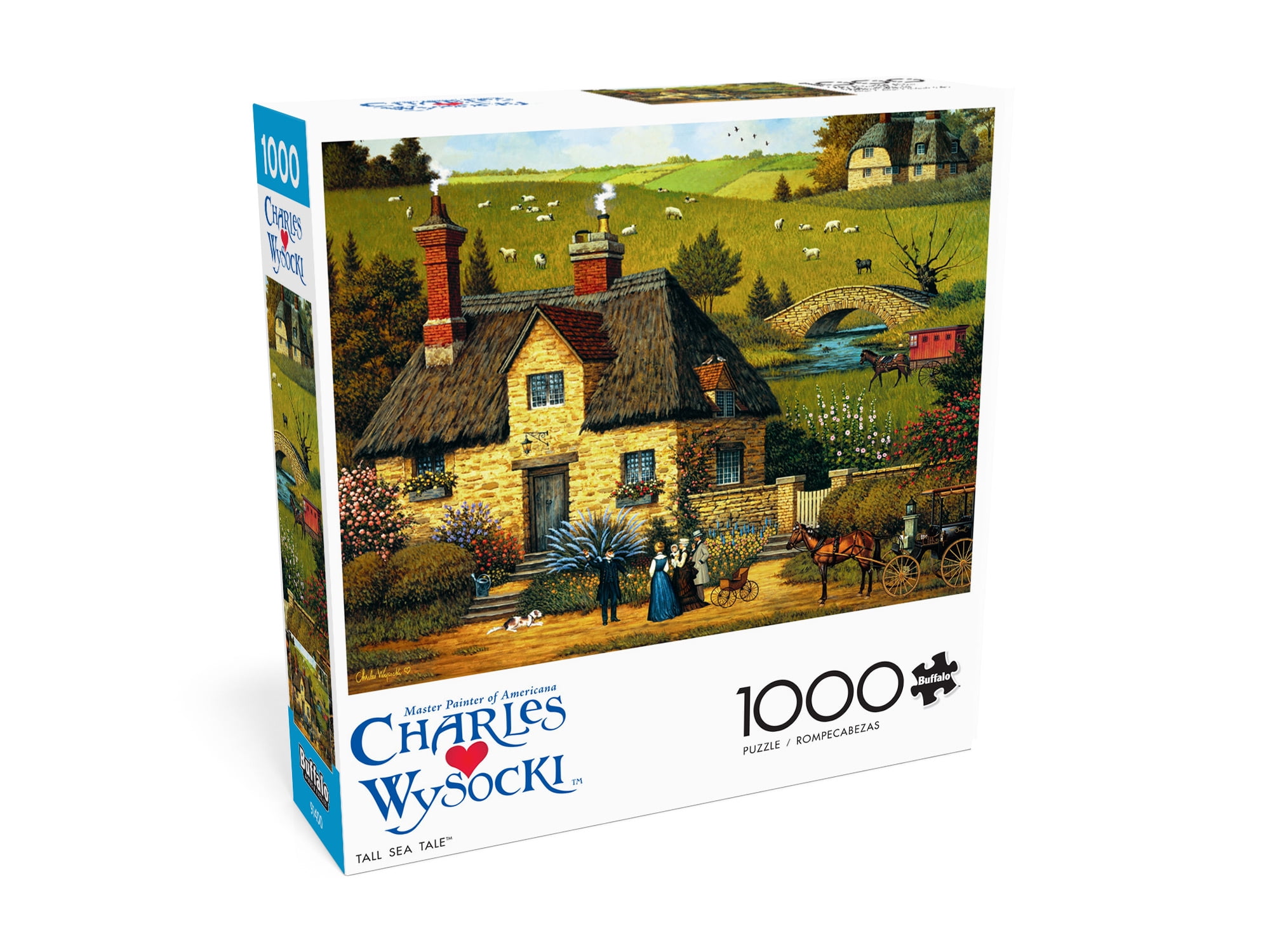 Buffalo Games - Charles Wysocki - Tall Sea Tale - 1000 Piece Jigsaw Puzzle