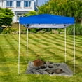 thumbnail image 6 of 6x4 Ft Pop-Up Canopy Tent Outdoor Portable Instant Shelter Folding Canopy with Carry Bag(Royal Blue), 6 of 6