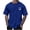 mens shirts-Blue, variant on Mens Shirts Men Tops T Shirts for Man Summer Fashion Casual Men's Round Neck Printed T-Shirt Top Pink S