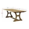 thumbnail image 2 of Simple Relax Sr03Cm3829T-77-Table Dining Table, Rustic Oak, 2 of 5