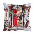 thumbnail image 2 of Abbracc Housse de Coussin Motif Imprimé Housse de Canapé Pratique Réutilisable C, 2 of 8