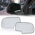 thumbnail image 3 of PIT66 Heated Mirror Glass Left & Right Side with Backing Plate LED Turn Signal Light Fit for 03-06 Chevy Avalanche Silverado Suburban Tahoe Sierra Yukon Cadillac, 3 of 9