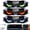 Mix, variant on Devil Led Eyes for Car Windshield,Solar Demon Eye Led Car Window Light with Suction Cup,Solar & Usb Rechargeable,Waterproof Car Animated Warning Decorations for Suv Truck (Mix)