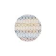 thumbnail image 3 of Unique Loom Matrix Trellis Collection Area Rug - Diamonds (3' 3" Round Multi/Blue), 3 of 7