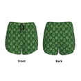 thumbnail image 5 of Lsque Christmas (2) Printed Women's Running Shorts with Liner Pockets,Elastic Quick Dry Workout Athletic Gym Yoga Shorts,Womens High Waist Shorts-Medium, 5 of 9