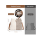 thumbnail image 2 of Bolso De Mano Bandolera Cruzado Para Niña, Mujer Xtellar beige, 2 of 4
