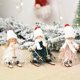 thumbnail image 3 of Nuevo Bonita muñeca de esquí de fibra de madera, adornos navideños, regalo de Año nuevo, decoración navideña para oficina, hogar, 3 of 4
